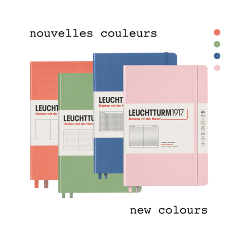 LEUCHTTURM 1917 Journal Moyen A5 Rigide - Édition spéciale Muted Colours