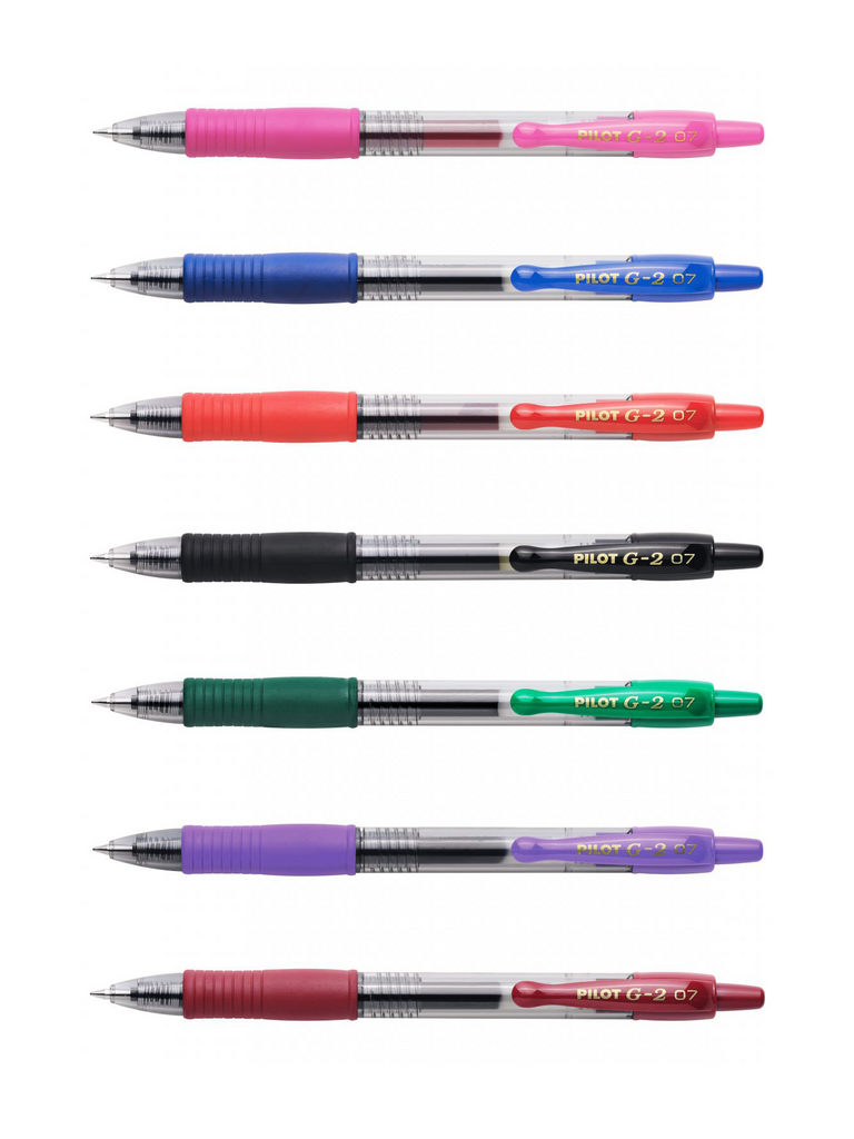 PILOT Stylo gel G2 0.7mm