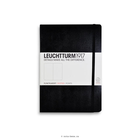 LEUCHTTURM 1917 Journal Moyen A5 Rigide Ligné - Plusieurs couleurs disponibles