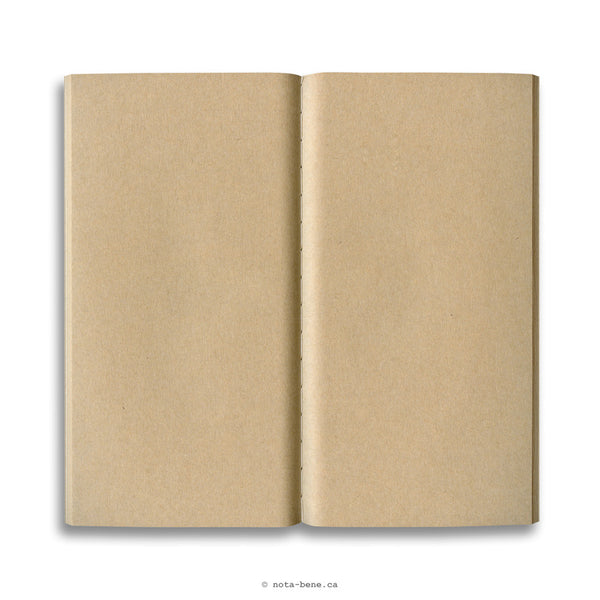 MIDORI TRAVELER'S COMPANY 014 Cahier Papier Kraft (format régulier) [14365006]