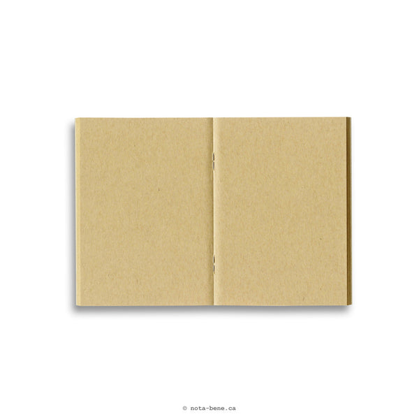 MIDORI TRAVELER'S COMPANY 009 Cahier Papier Kraft (format passport) [14373006]