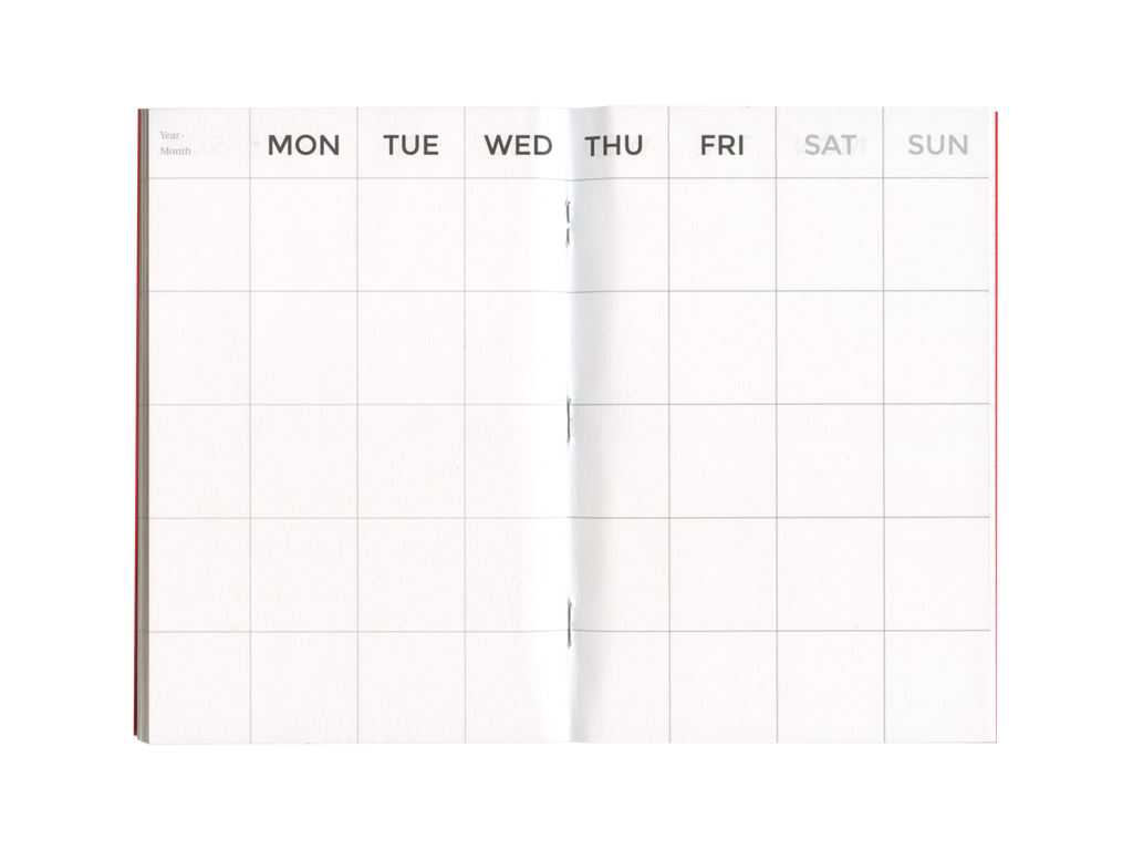 Biroyal Bloc planificateur hebdomadaire A4 sans date fixe (50 pages),  calendrier avec aperçu hebdomadaire et suivi des habitudes pour les  rendez-vous : : Fournitures de bureau