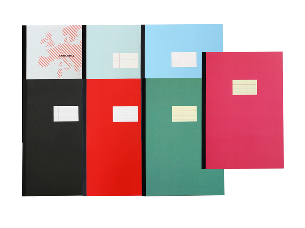 PAPERWAYS Grand Cahier A4 - Différentes réglures disponible