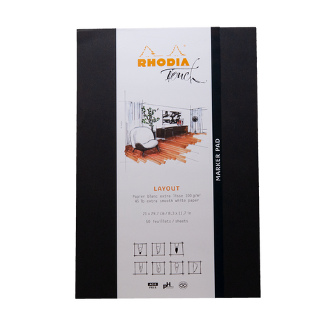 RHODIA Touch cahier Layout A4+