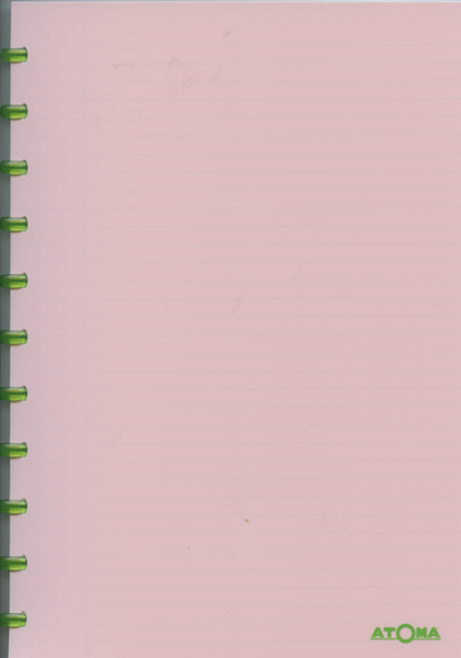ATOMA Cahier A4 Smooth - Ligné, quadrillé et uni