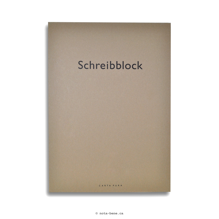 CARTA PURA Bloc-notes Schreibblock A4 [990.117]