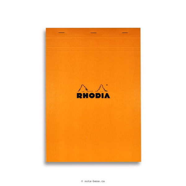 RHODIA Bloc agrafé quadrillé - Plusieurs tailles disponibles