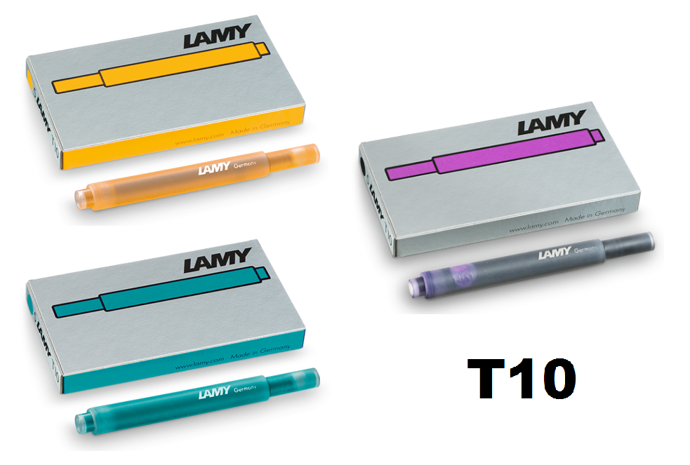 5 cartouches d'encre LAMY T10 pour les stylos LAMY