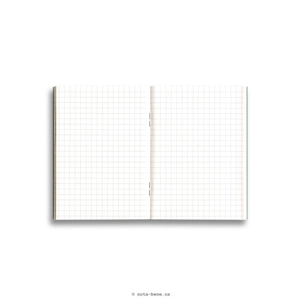 Midori Traveler's Notebook 002 Cahier Quadrillé (format passeport) [14369006]