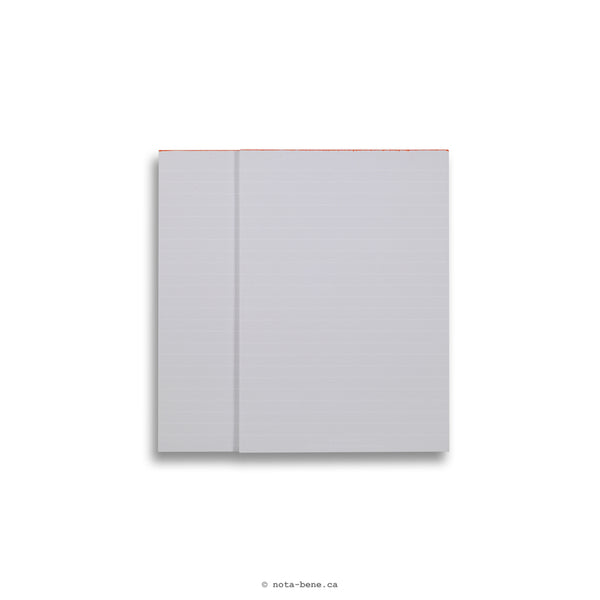 Whitelines bloc ligné A5 • Lined A5 notepad [WL40]
